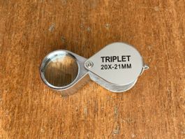 Lupe 20X 21mm NEU
