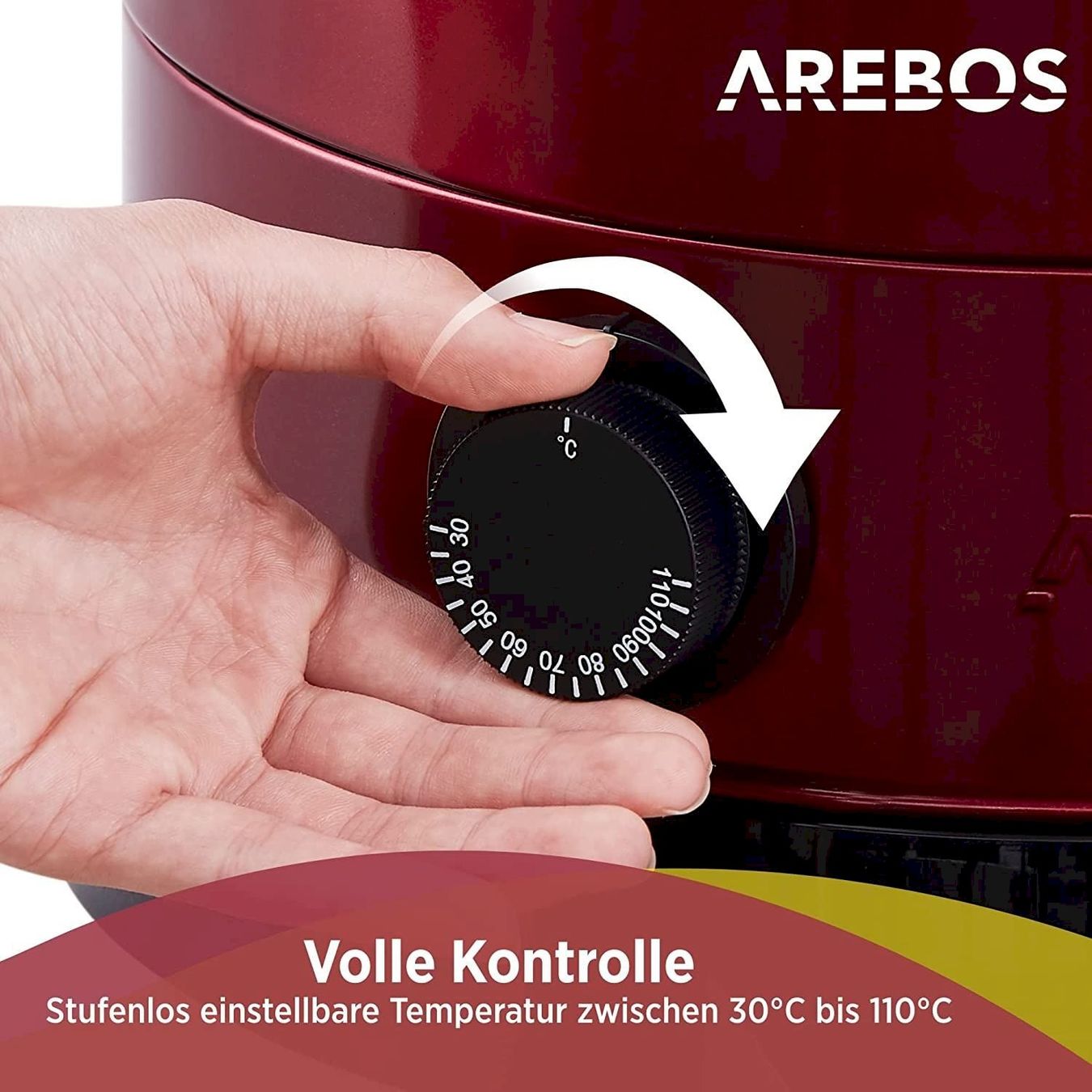 Altro per cucinare: Arebos Glühweinkocher Rot 6,8L – Nuovo e nell'imballaggio originale da Bottighofen venduto da zaap 4