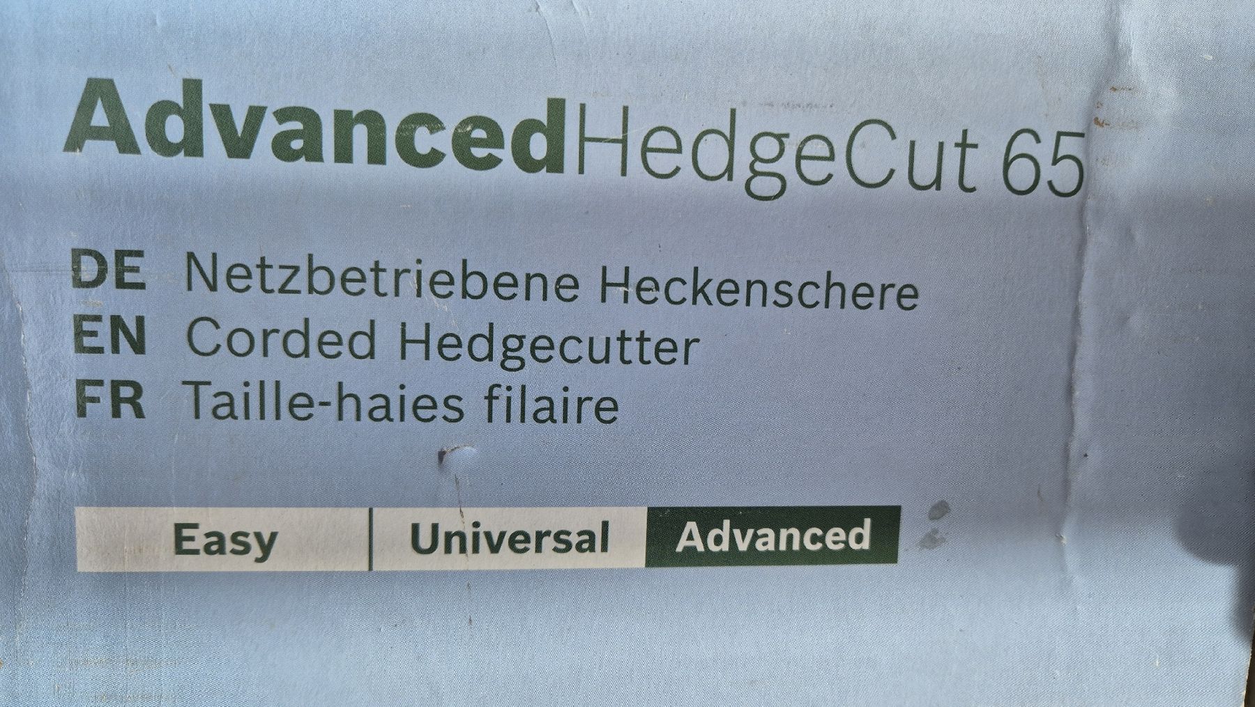 Tutte le macchine: Heckenschere Bosch AdvancedHedge Cut 65 – Usato da Bottmingen venduto da csc11 4