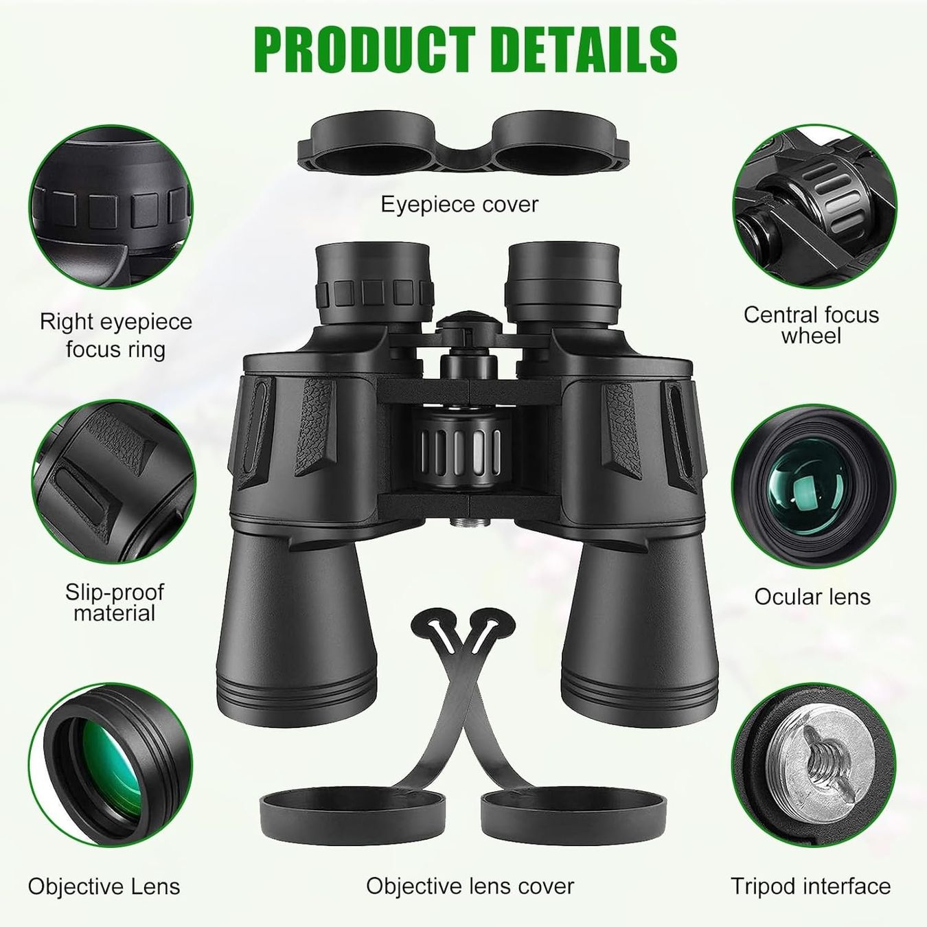 Binocoli: Fernglas 10x50 HD Teleskop Monokular – Nuovo e nell'imballaggio originale da Genève venduto da Top-Trend 8