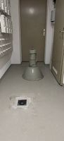 Industrielampe mit LED-Umbau