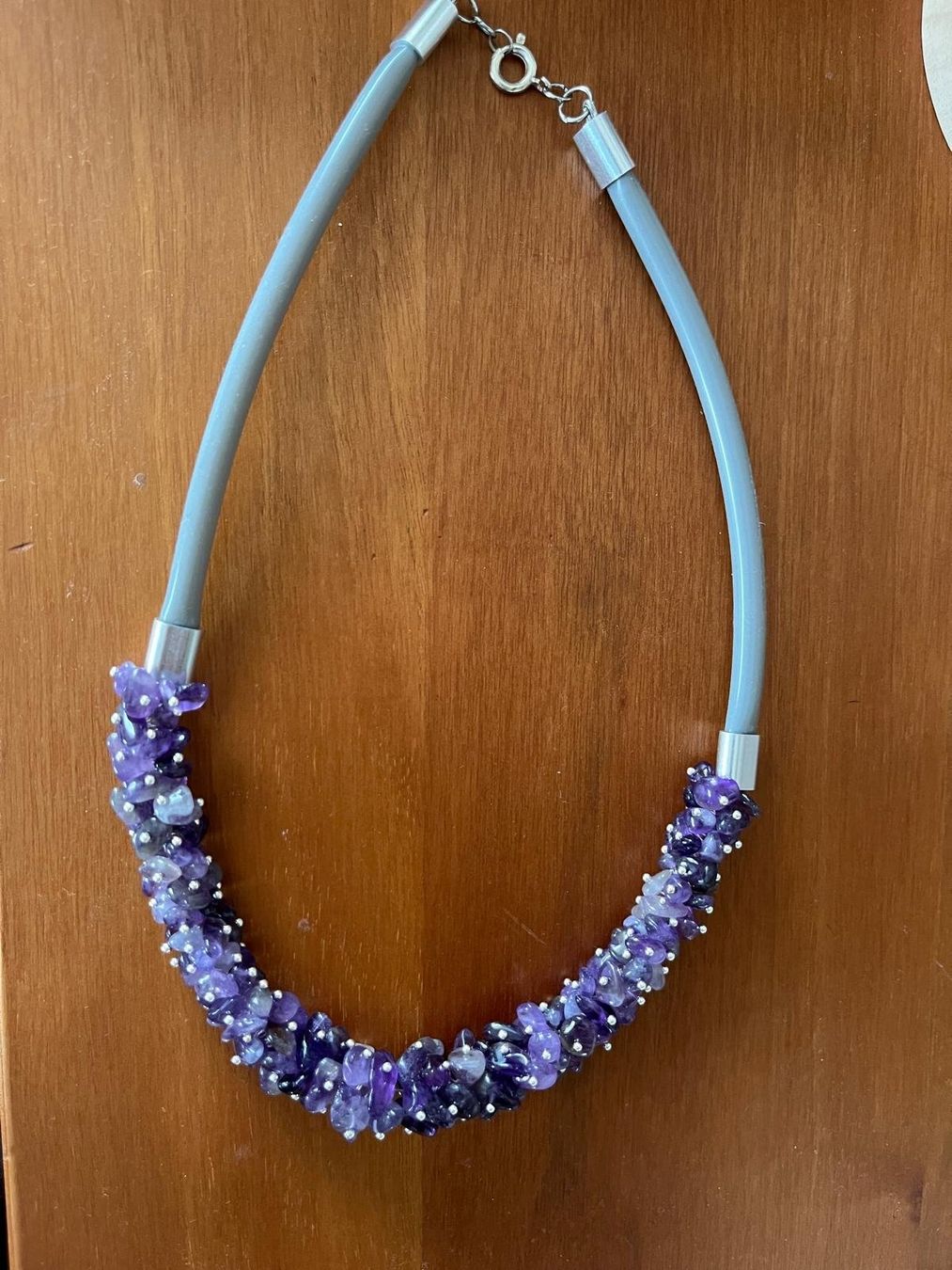 Catenine: Collier (halskette) en améthyste – Nuovo e nell'imballaggio originale da Chamoson venduto da OkGeo 1