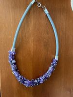Collier (halskette) en améthyste