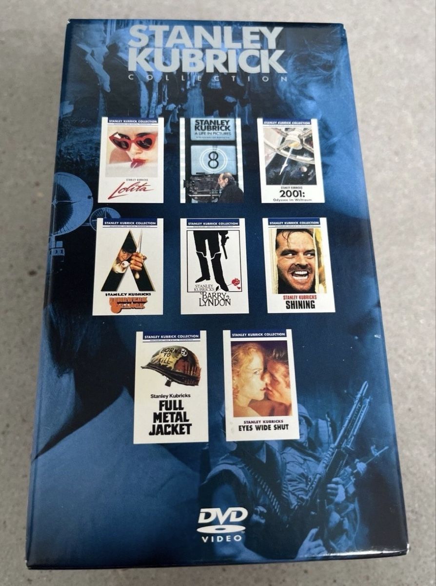 Tutti i DVDs: Stanley Kubrick Collection, 8 DVDs – Usato da Baden venduto da lupa5400 1