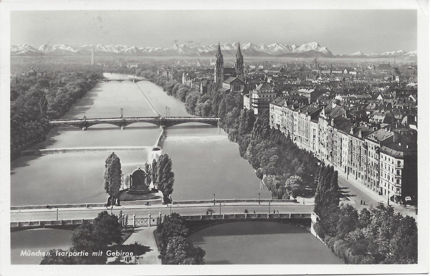 Cartoline postali: Ansichtskarte München 1952 – Usato da Embrach venduto da Illingen13