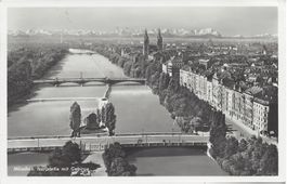 Ansichtskarte München 1952