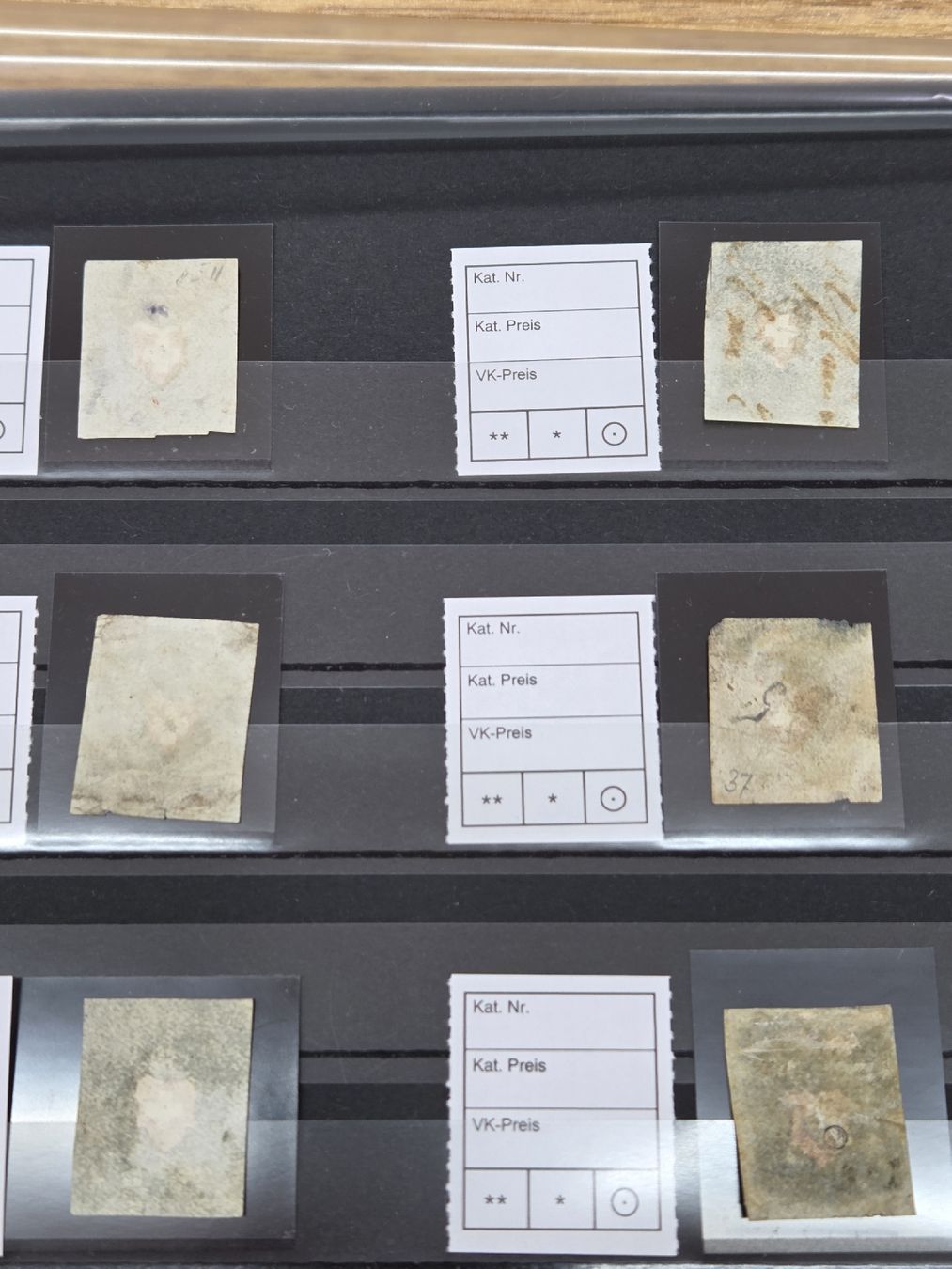 Alle Briefmarken: 9 mal 15II Rayon – Gebraucht aus Buttikon SZ von Mstrubeli 8