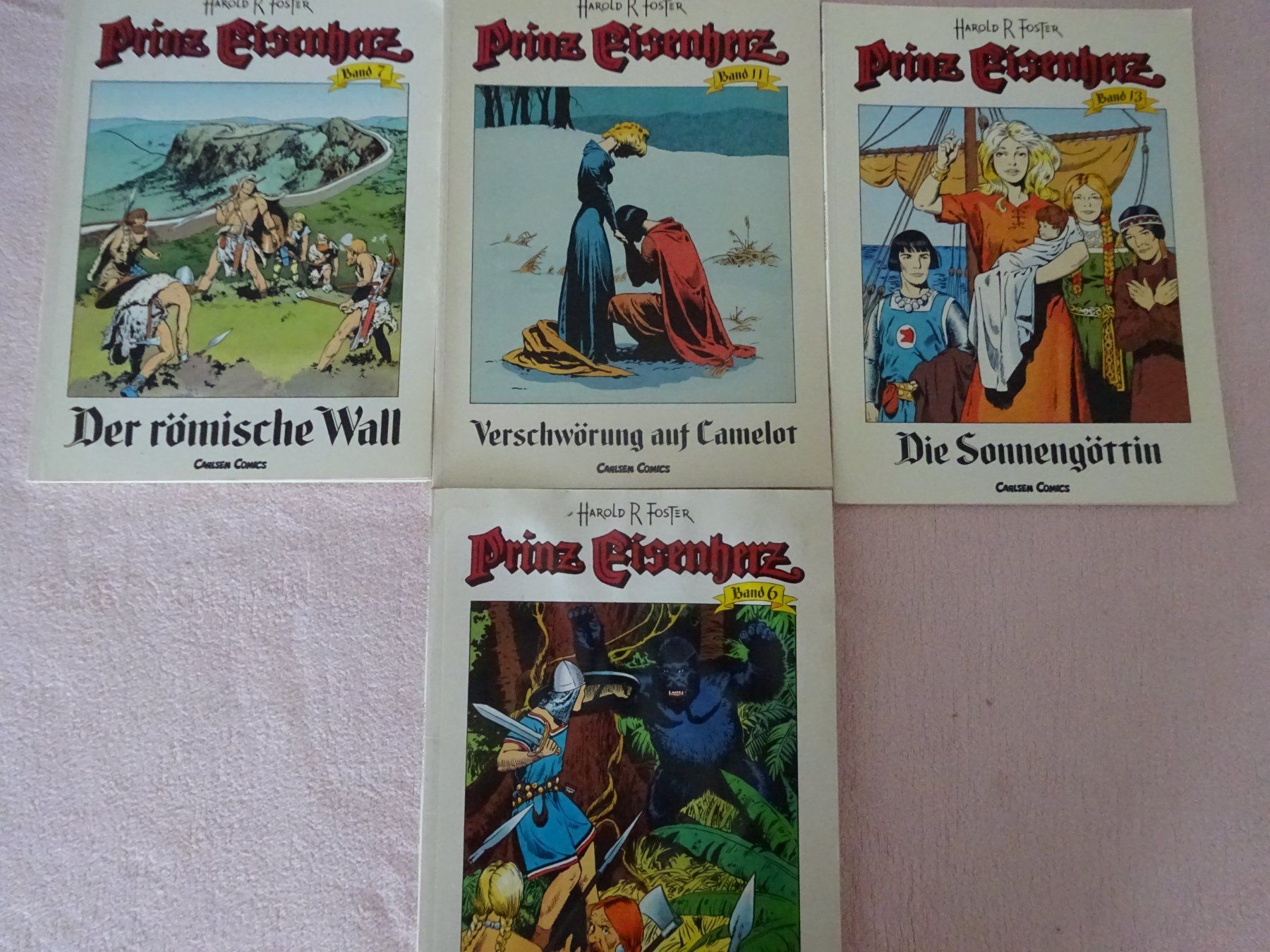 Comics: PRINZ EISENHERZ ** 12 BÄNDE – Gebraucht aus Luzern von xrayspex99 1