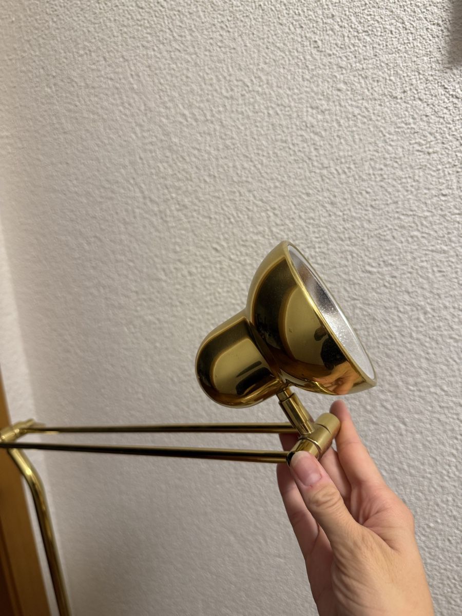 Lampes: Stehlampe gold – D'occasion à Mörschwil par Seegurke18 1