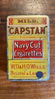Boîte ancienne Capstan Navy Cut cigarettes métal vintage ...