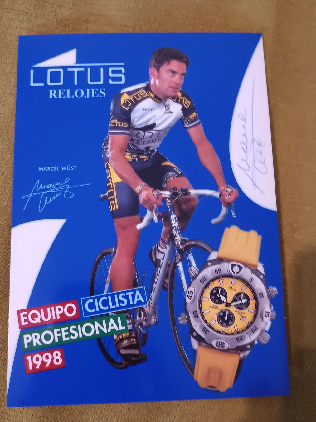Autografi: Marcel Wüst - Handsigniert – Usato da Menziken venduto da Artographs