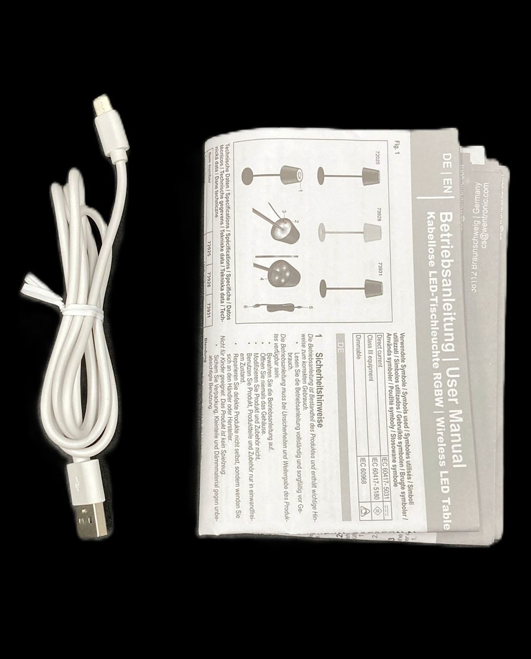 Lampen: GOOBAY | LED-Tischleuchte | Mood Light | Wireless – Neu (gemäss Beschreibung) aus Wittenbach von Restwert_St-Gallen 6