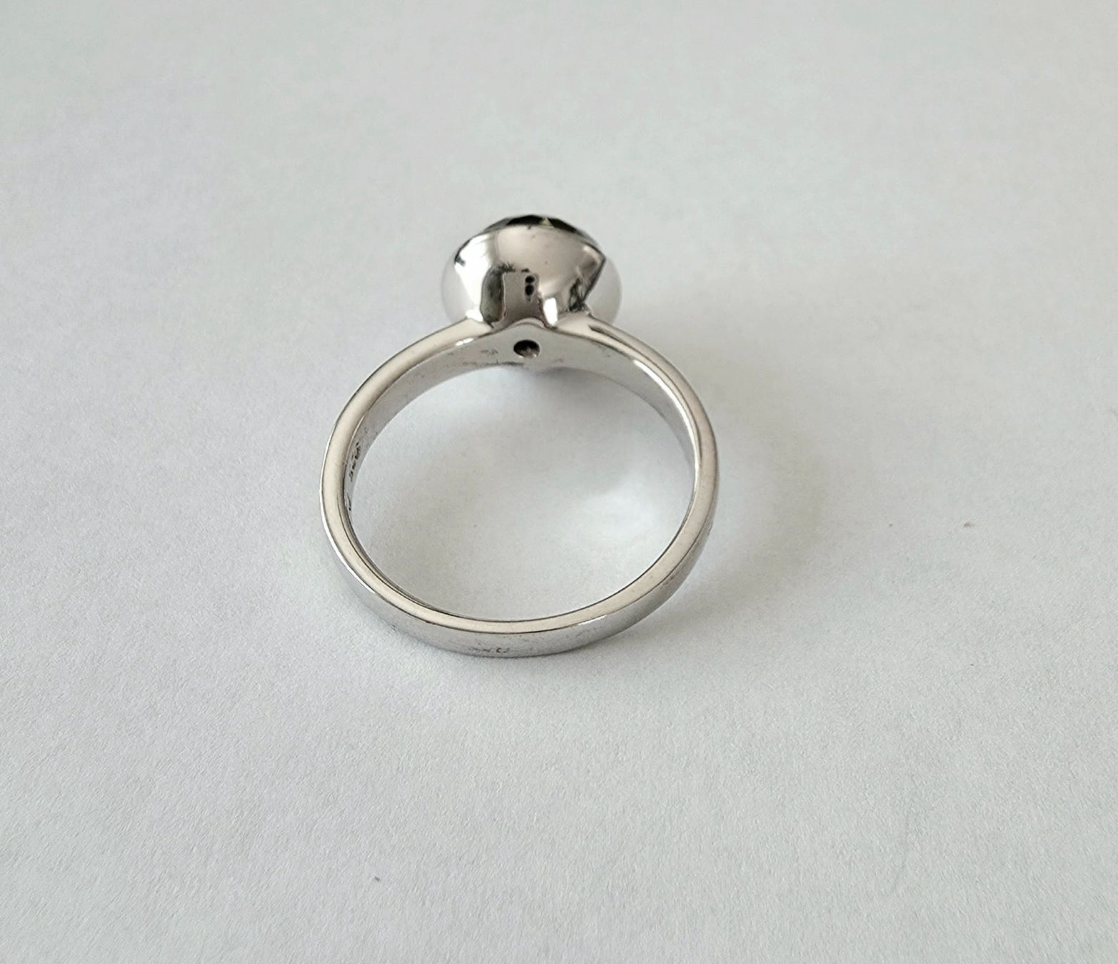 Ringe: Silber Ring 925 mit facettiertem Moldvit-Kristall  - Neu – Neu und originalverpackt aus Uetikon am See von Coralreef 6