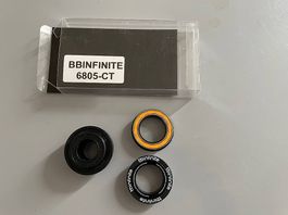 BBInfinite Ceramitech Bottom Bracket Bearings 2x 6805