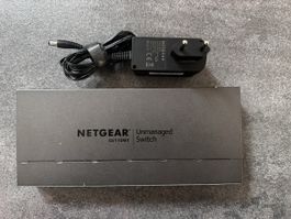 NETGEAR GS110MX Unmanaged Switch 8-Port Gigabit 2-Port 10G u