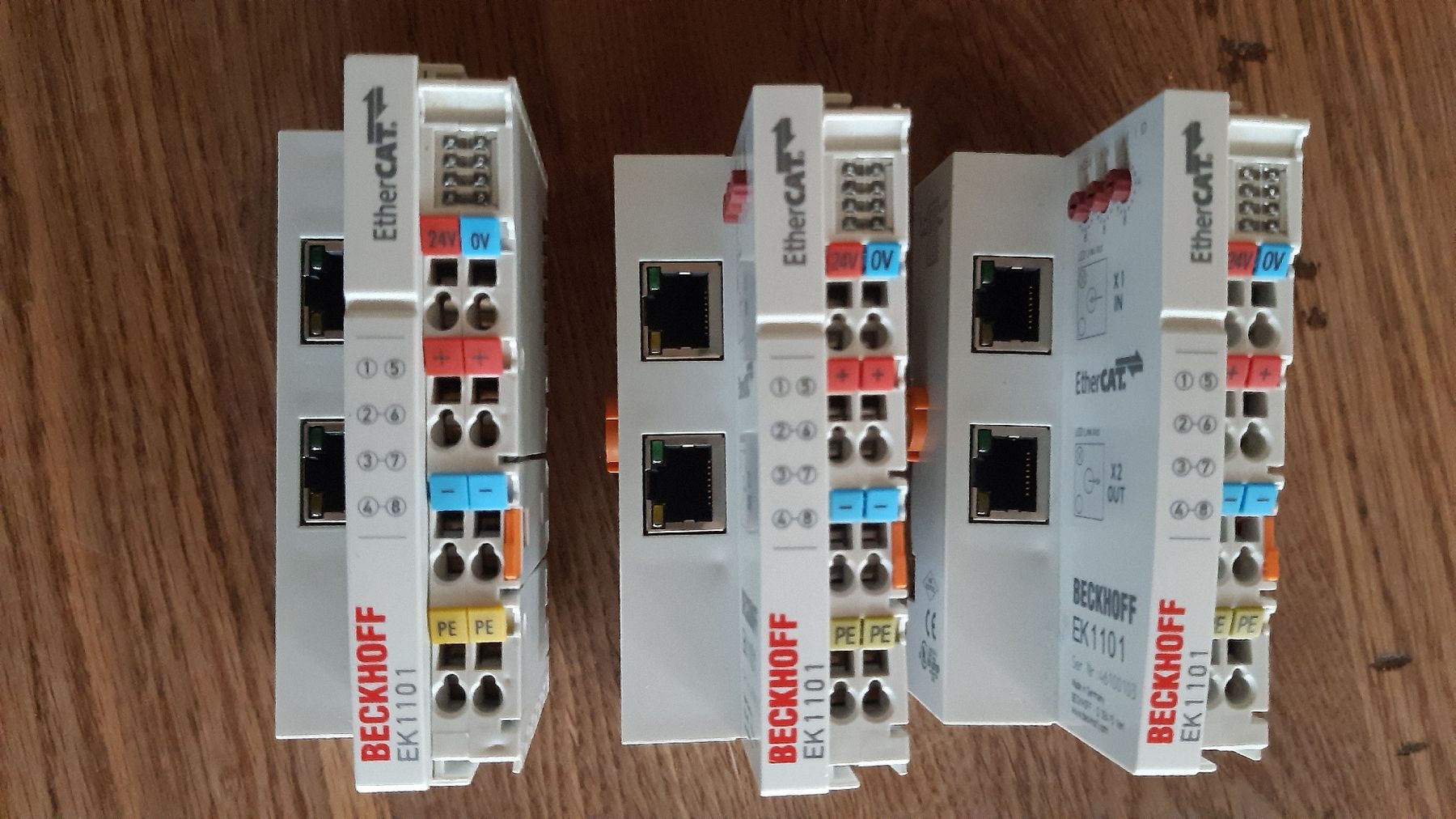 Beckhoff Componenti elettronici: Beckhoff EK1101 EtherCAT Koppler – Usato da Oey venduto da Parkplatzbrocki 2
