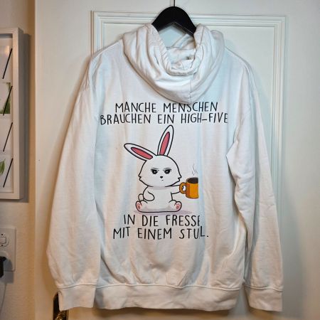 Personalisierter Hoodie Gr. M/L mit Print