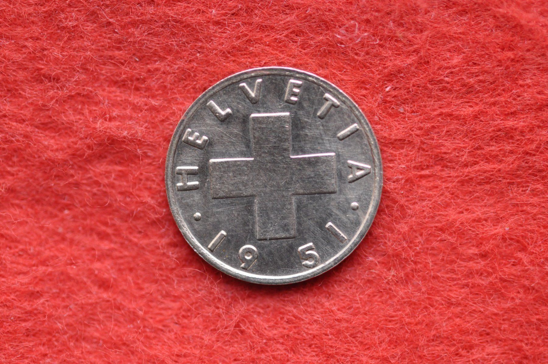 Tutti le monete: 1 rappen 1951 – Usato da Laupen BE venduto da Gufi57