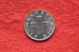1 rappen 1951