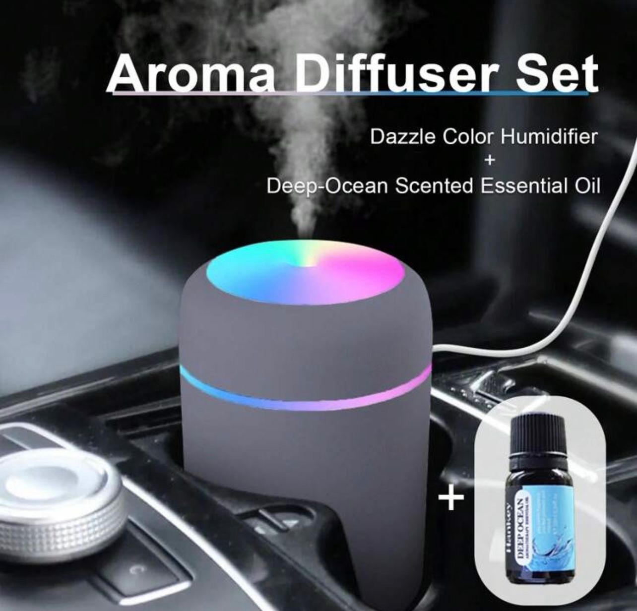 Diffusori di oli essenziali: Aroma Diffuser Set mit Duftöl - Neu für Herbst! – Nuovo e nell'imballaggio originale da Emmenbrücke venduto da engueteDeal