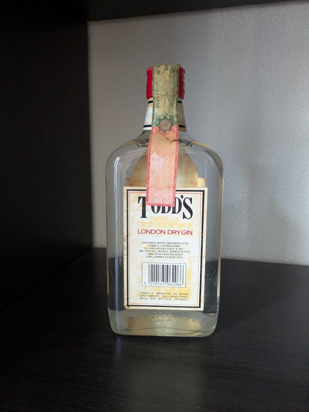 Bevande alcoliche: Todd's Dry Gin Vintage 75cl – Nuovo (secondo la descrizione) da Zürich venduto da Vintage_Spirits_Shop 1