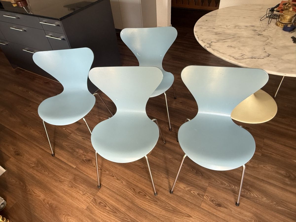 Fritz Hansen Chaises: 4x Stuhl Fritz Hansen  1973 – D'occasion à Wittnau par Rewachen