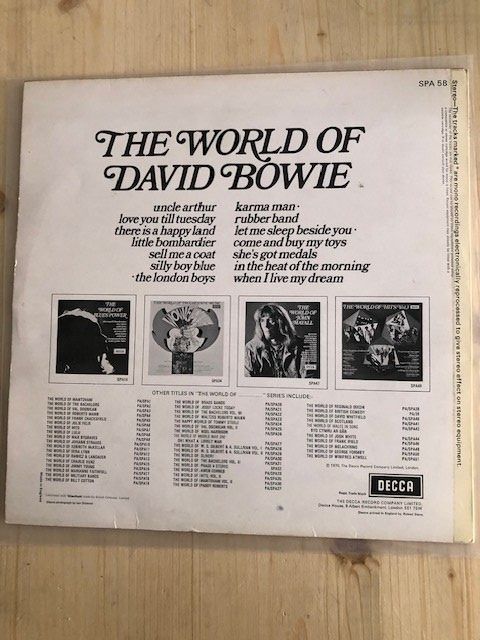 Schallplatten: David Bowie – Gebraucht aus Aarwangen von Jukebox3 3