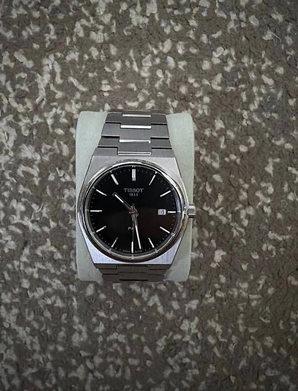 Tissot Uhren: Tissot PRX schwarz quarz 40 mm – Gebraucht aus Basel von Adri.M 4