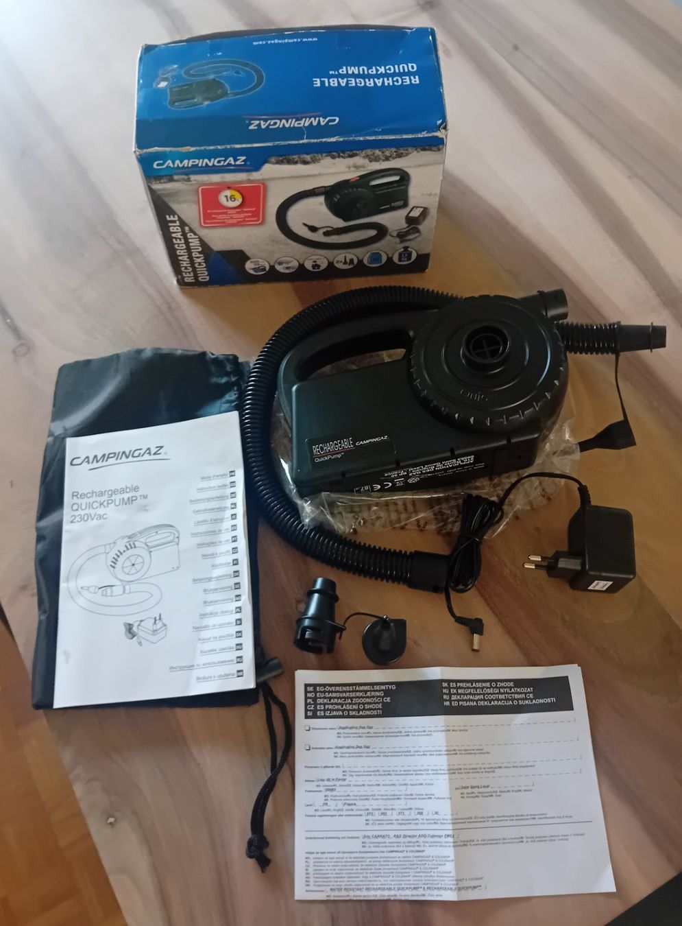 Campingaz Pumpen & Teile: Campingaz Rechargeable Quickpump Electric Air Pump – Gebraucht aus Bern von This_that_other_all 1