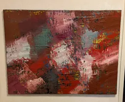 CC ART, CH Künstlerin, Acrylgemälde 60x80cm, auf Leinwand!