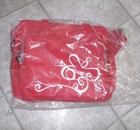 Rote GONIS Tasche, neu & ungebraucht