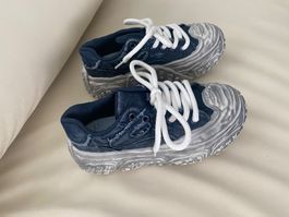 MUST HAVE - sportlicher Hingucker Damenschuh, Jeansblau, 39