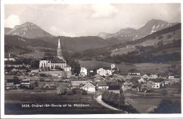 CHÂTEL ST. DENIS, et le moléson