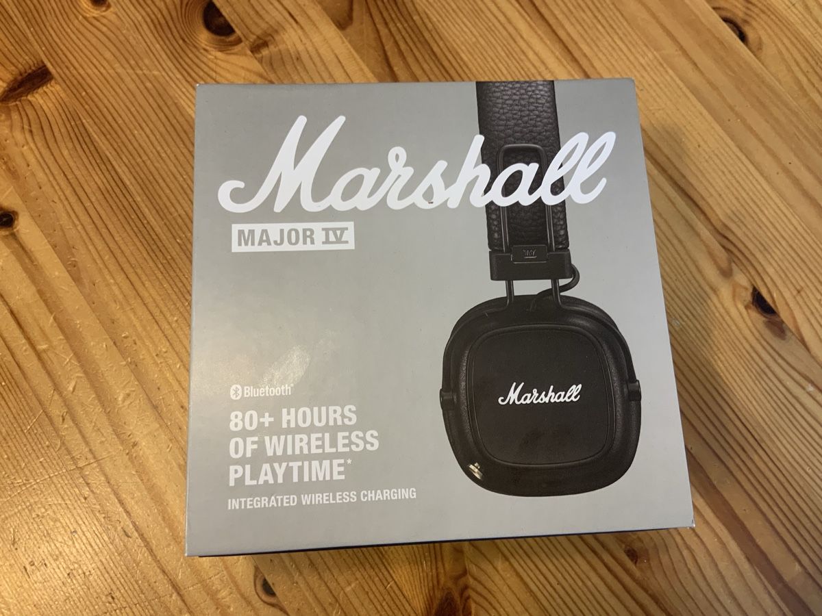 Marshall Kopfhörer: Marshall Major IV Kopfhöhrer Bluetooth Schwarz – Neu (gemäss Beschreibung) aus Ostermundigen von Bolette