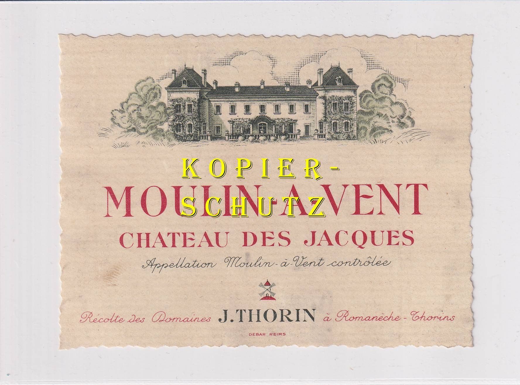 Carta: Etikette - Moulin-à-Vent /bd – Usato da Hombrechtikon venduto da Rudolf07