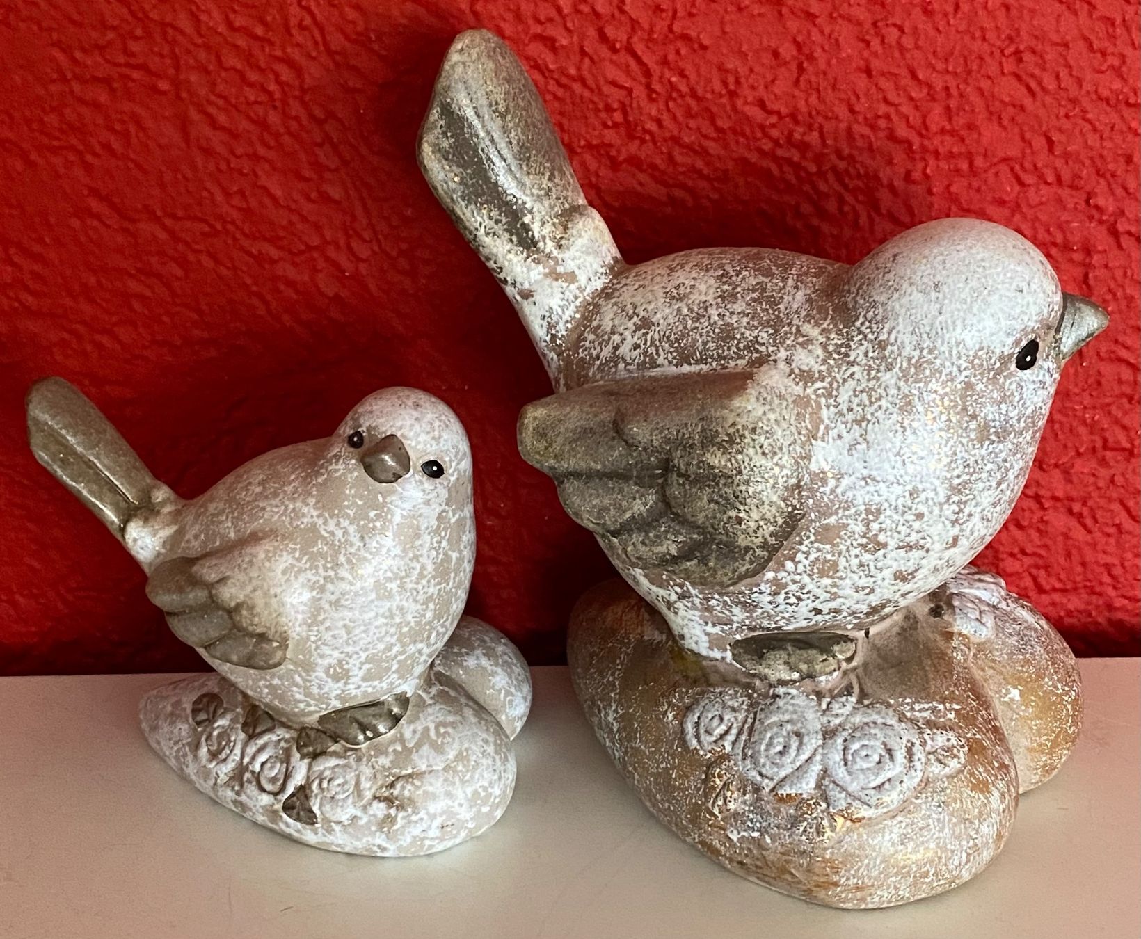 Statuette: 2er Set Dekorative Vogel Figuren – Nuovo e nell'imballaggio originale da Zäziwil venduto da meri79. 2