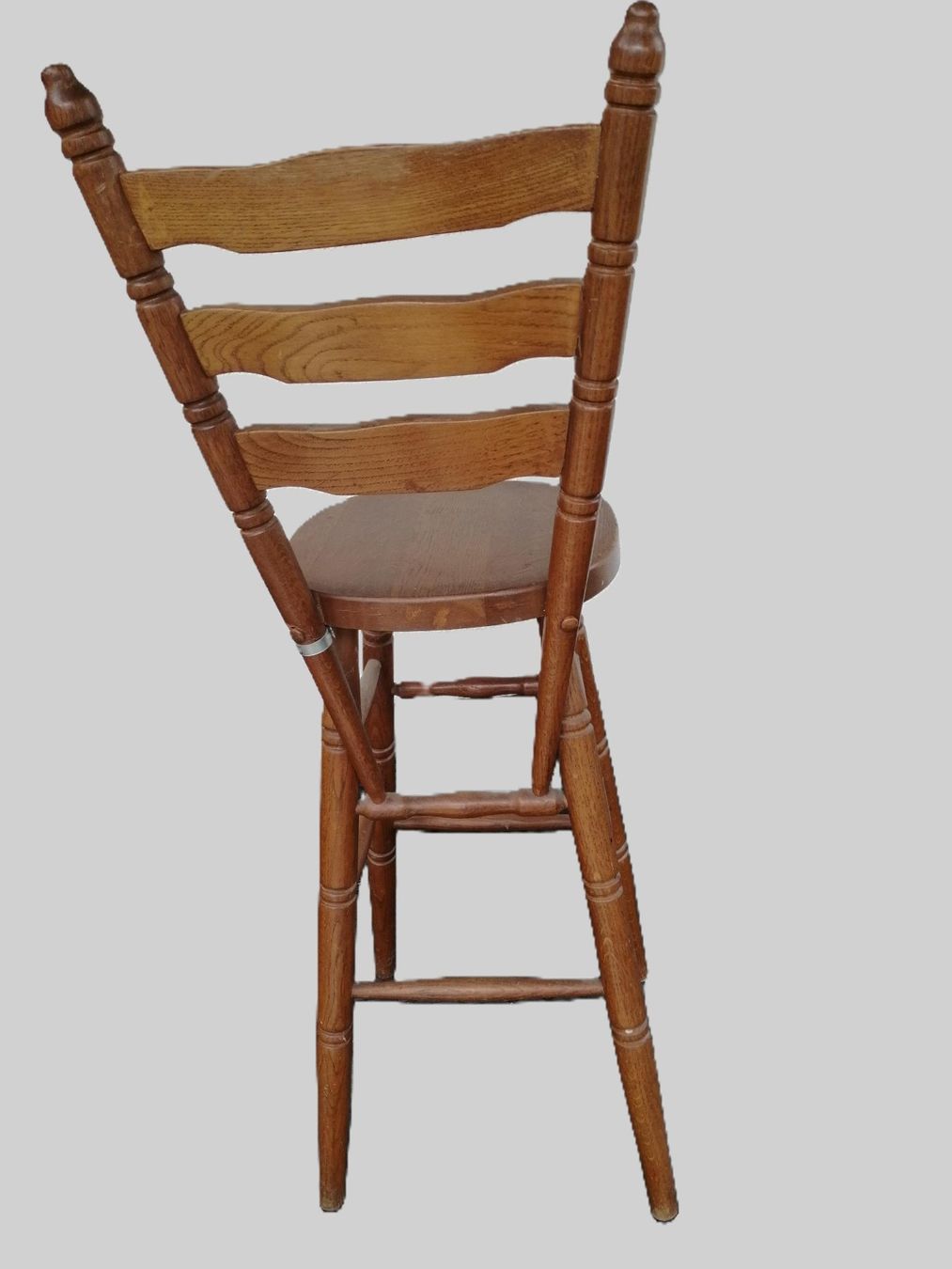 Sgabelli: 3 Barhocker, Holz, Vintage – Usato da Schaffhausen venduto da Domifran 1