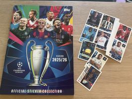 Topps UEFA Champions League 2025/26 Album + Sticker