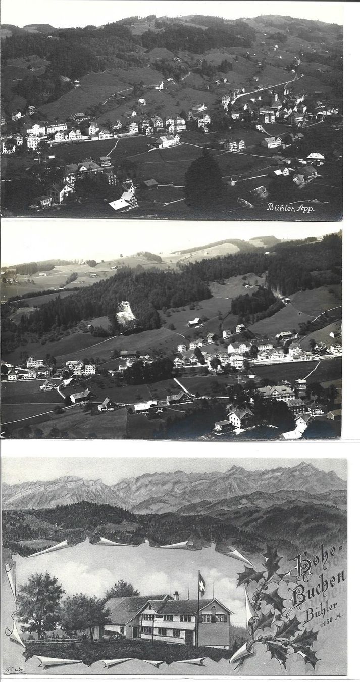 Cartes postales: AK Bühler 3x – D'occasion à Appenzell par mai25
