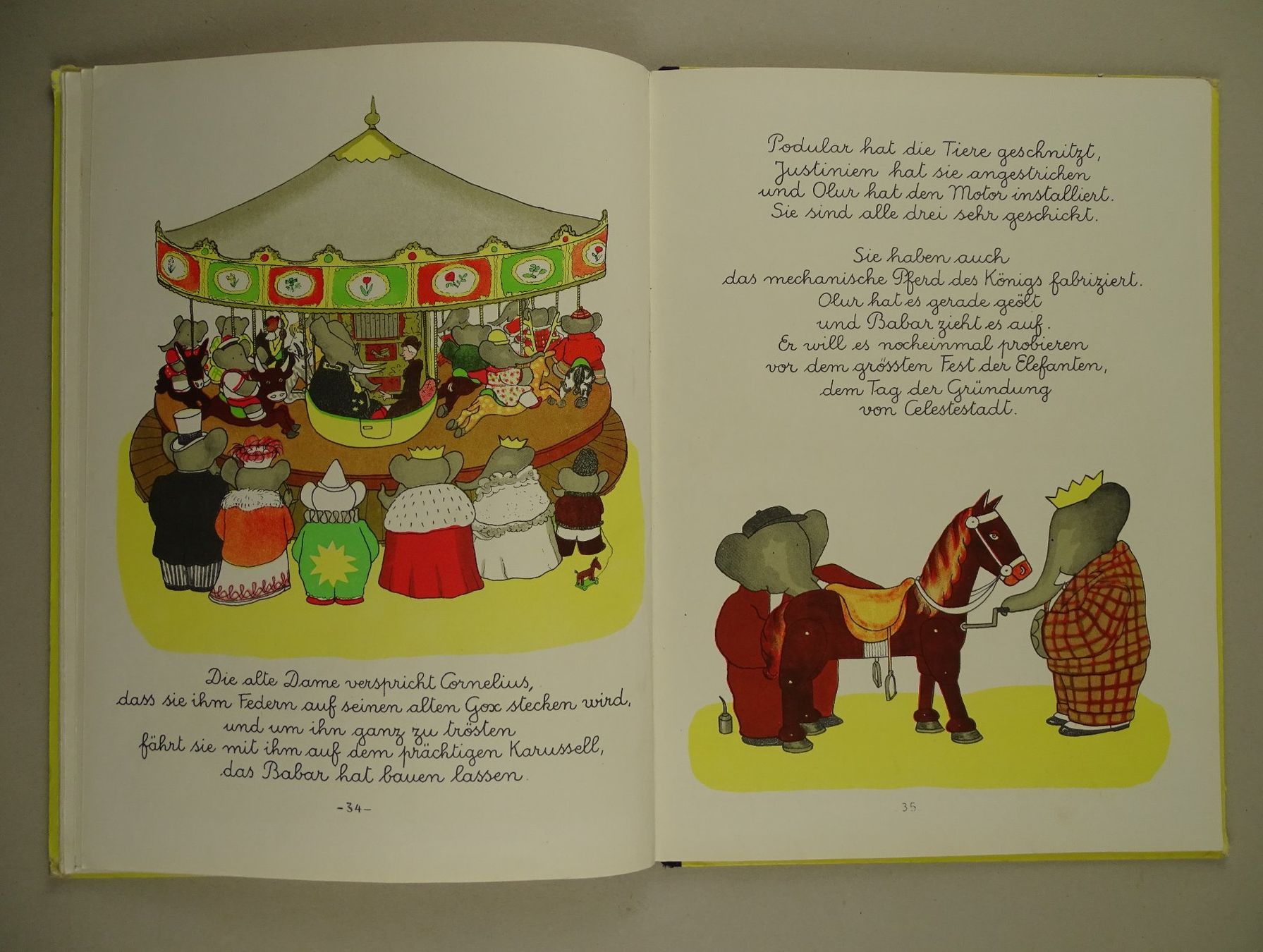 Libri: KÖNIG BABAR, 1946 – Usato da Grüningen venduto da Kartensammler 6