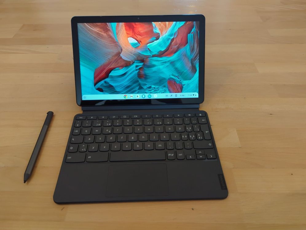 Lenovo IdeaPad Duet Chromebook with Pen (Wifi) Ice Blue Kaufen auf Ricardo