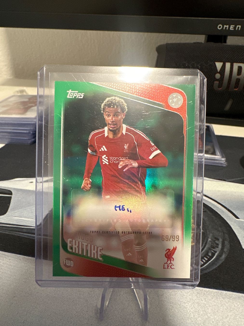 Autografi: Topps hugo ekitike /99 Autogramm – Usato da Trubschachen venduto da hab_ggr6