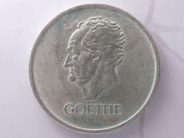 3 Reichsmark Weimar 1932 A  Goethe 100. Todestag  J.350 Stgl