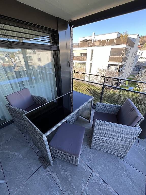 Set di tavolo e panche: Balkon 2er Essgruppe – Usato da Winterthur venduto da ReneKe01