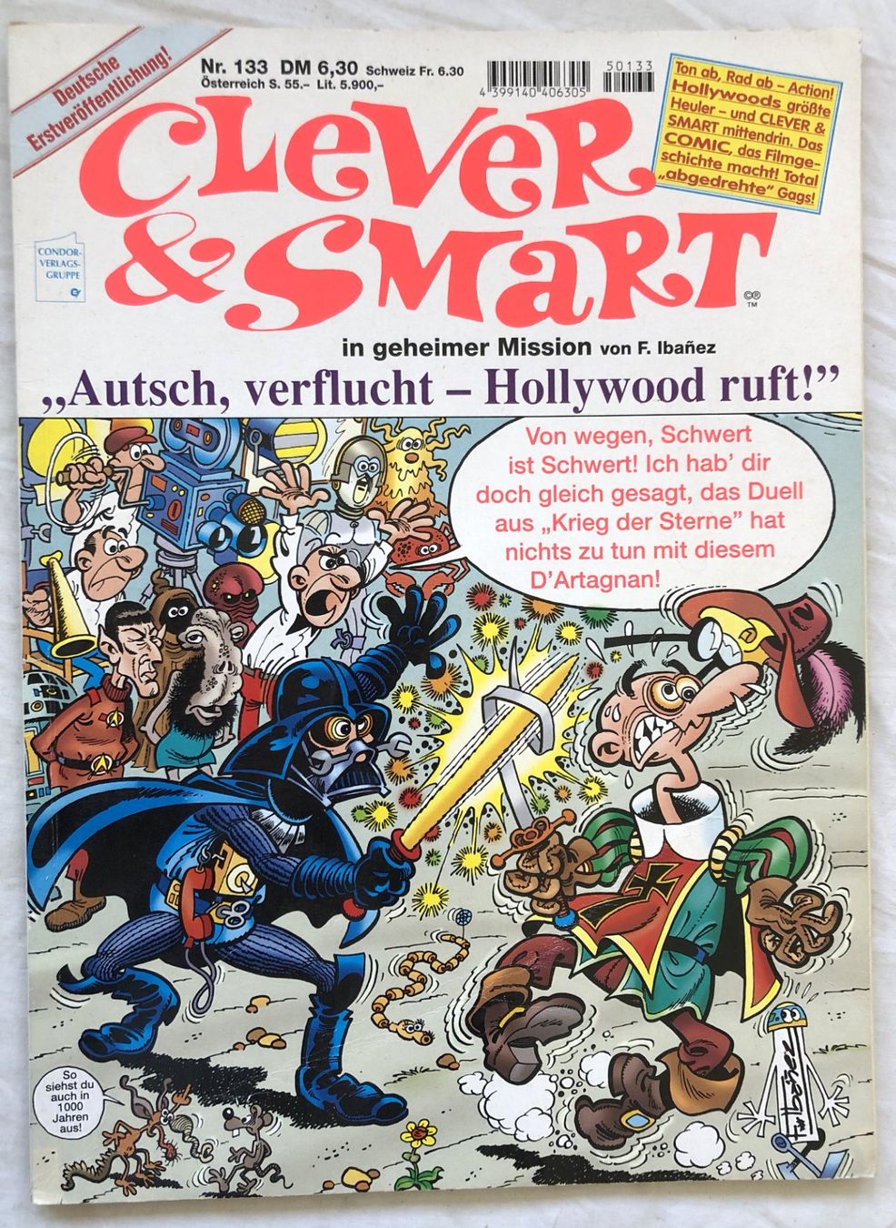 Fumetti: CLEVER&SMART - Nr.133 - 1.Auflage – Usato da Schaffhausen venduto da durruti