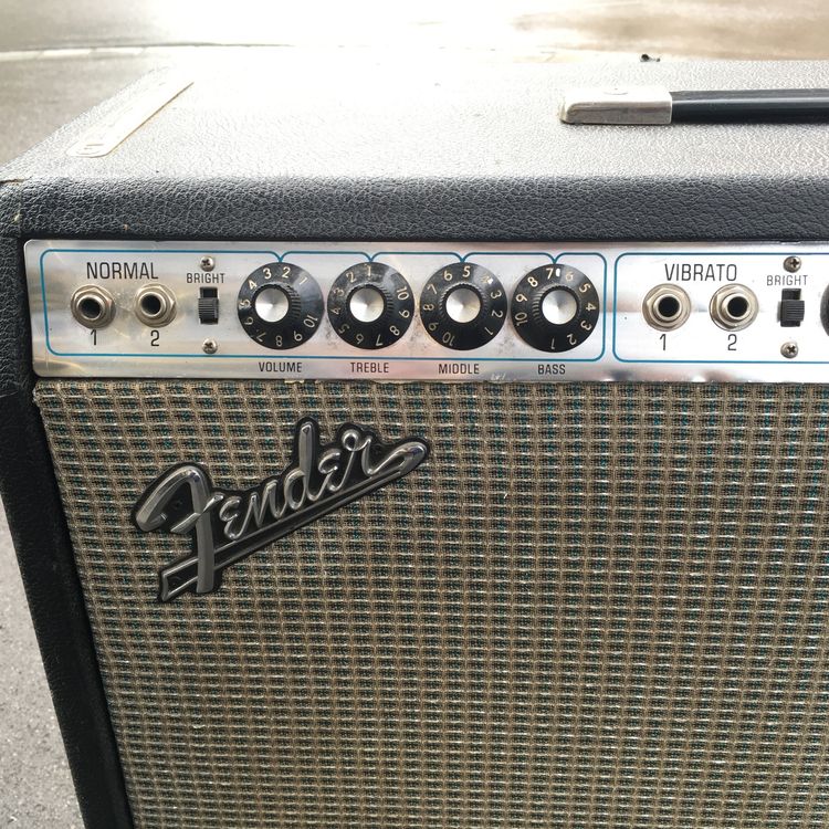 Indietro Pannello Per FENDER BLACKFACE PRINCETON Riverbero Amp - Foto 5