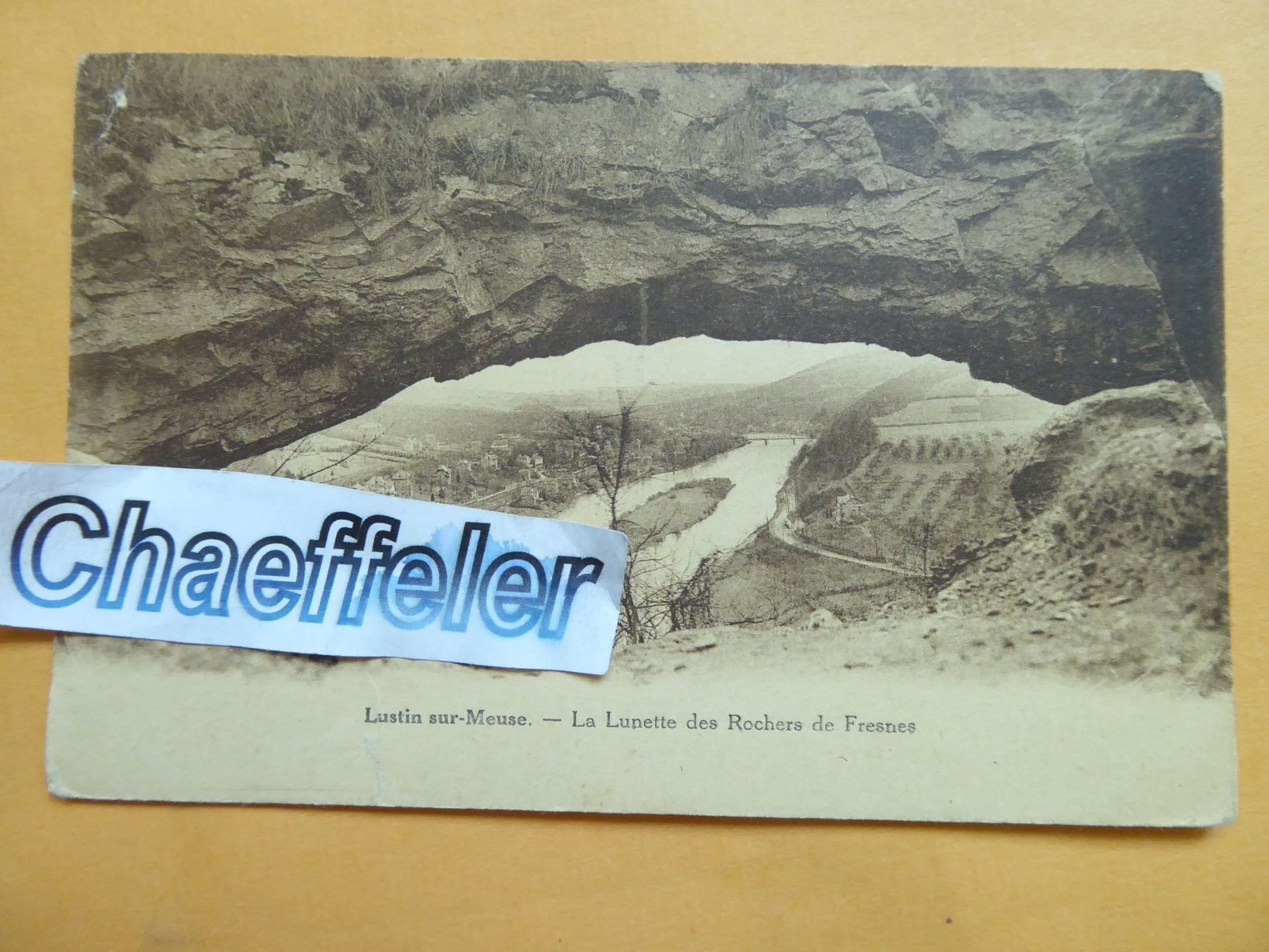 Cartes postales: Lustin sur Meuse. Belgien – Défectueux à Zürich par Chaeffeler