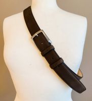 Van Laack klassischer brauner Gürtel Gr. 95 dickes Leder