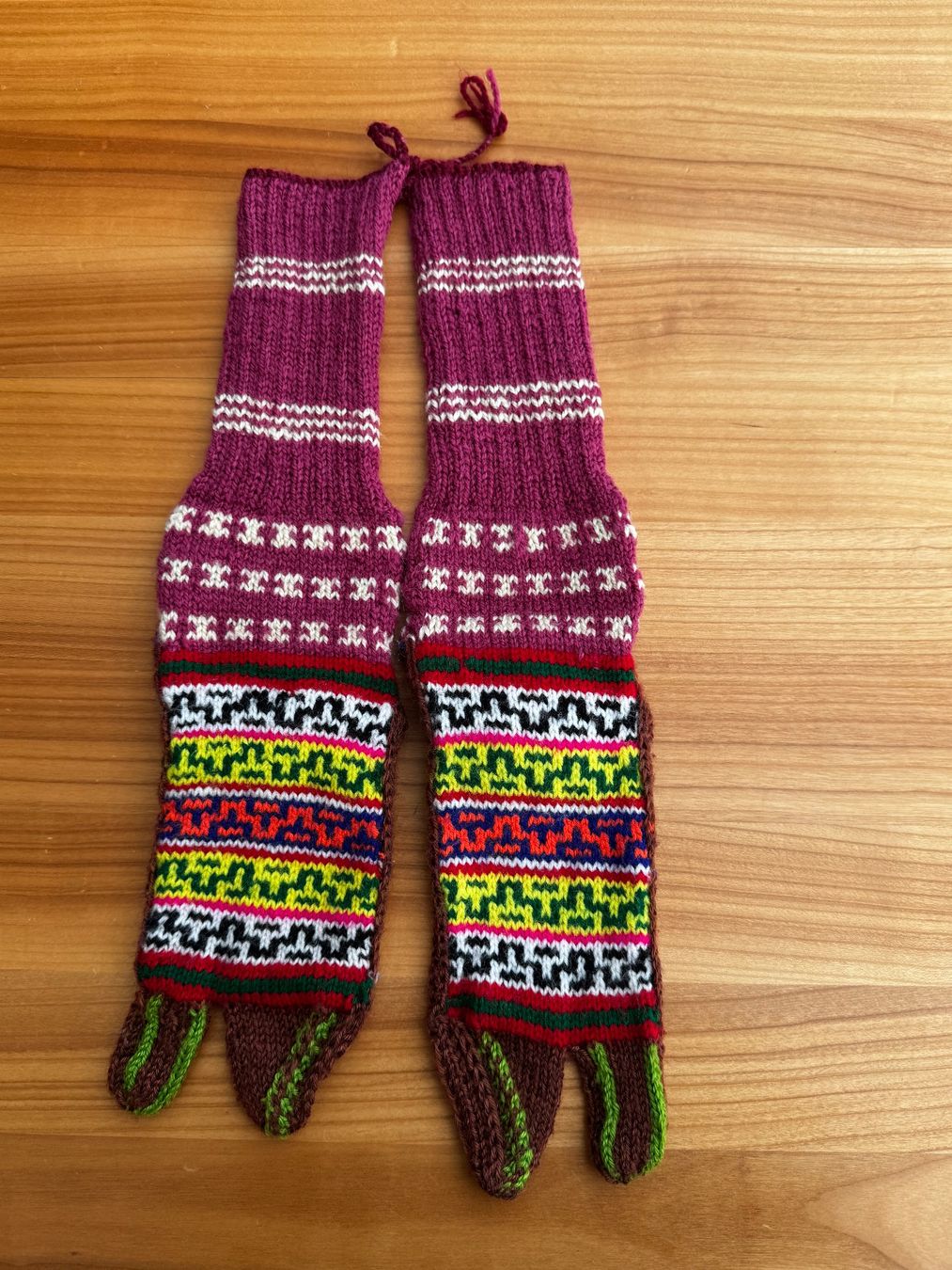 Calze: ZEHEN SOCKEN HANDGESTRICKT – Nuovo (secondo la descrizione) da Honau venduto da sainj