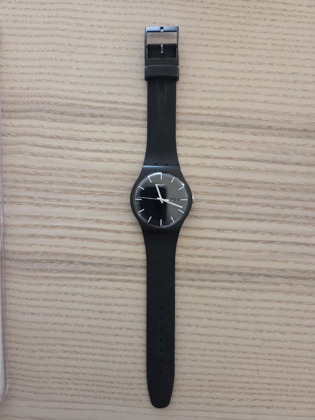 Swatch Orologi: Swatch Uhr, schwarz – Usato da Schlieren venduto da lou_syd08